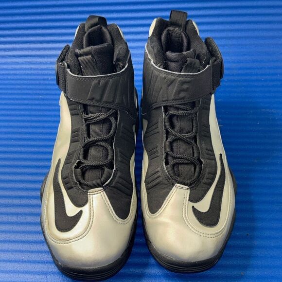 Size 7.5- Men’s Nike Air Griffey Max 1 Metallic Silver Black RARE 354912-003 - Picture 4 of 8